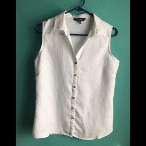 Ellen Tracy linen top